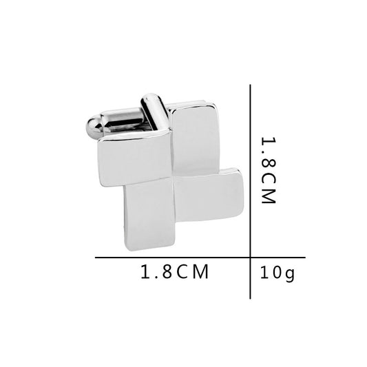 Three-dimensional Men's Cufflinks