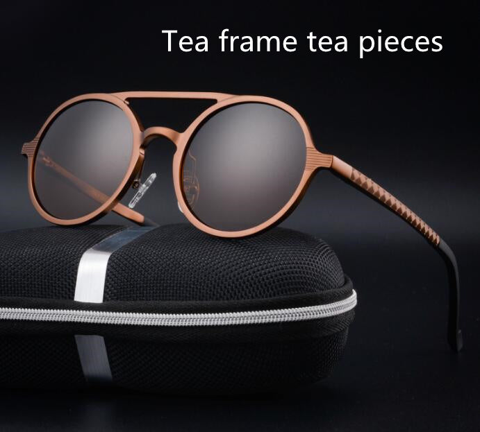 Retro Round Sunglasses For Men