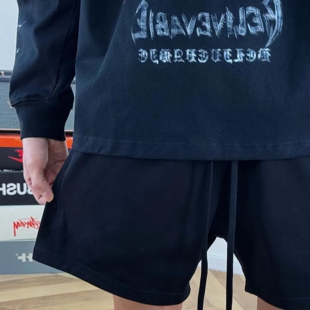 Summer Elastic Waist American Sports Shorts