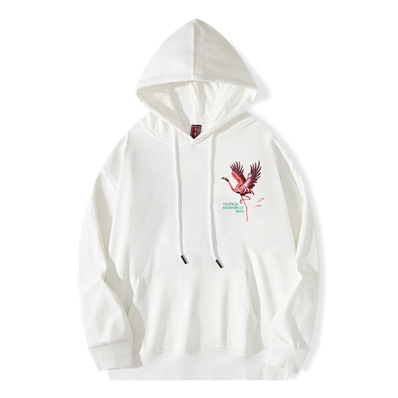 Men's Flamingo Hooded Sweater