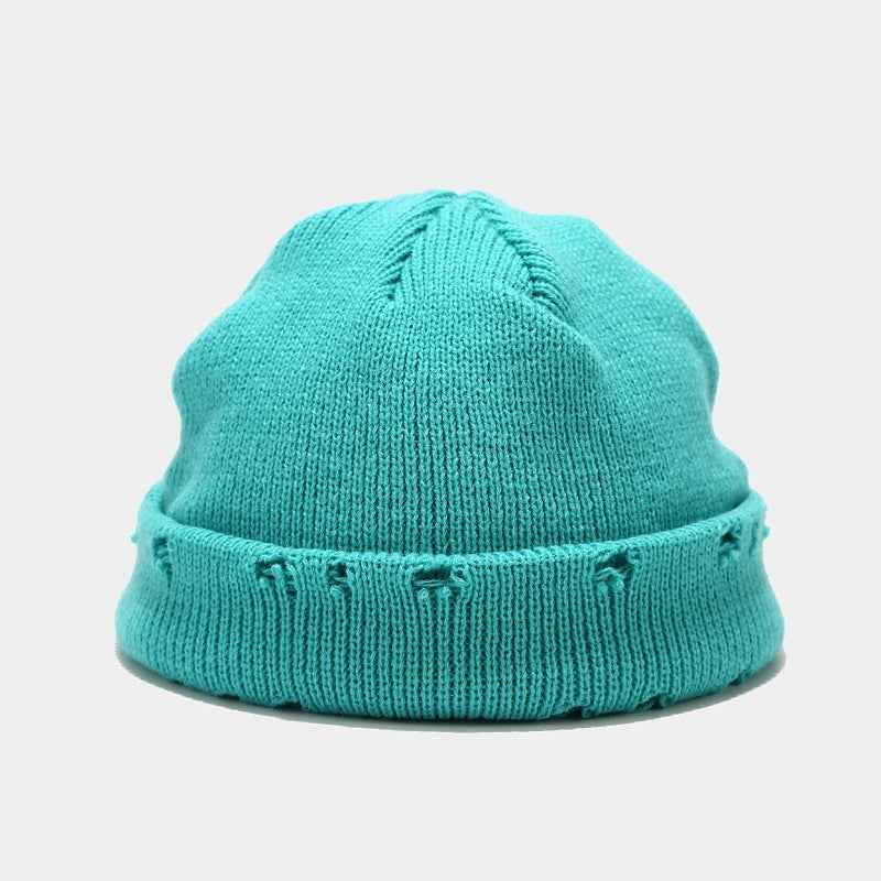 Men's Hole Knitted Beanie