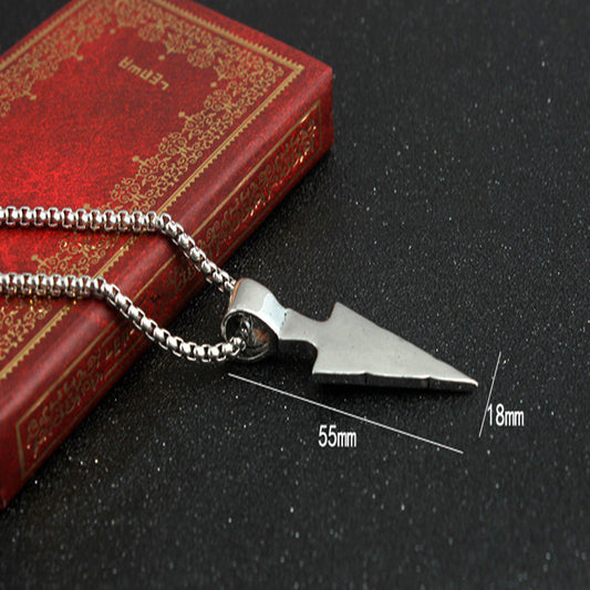 Triangle Arrow Retro Necklace For Men