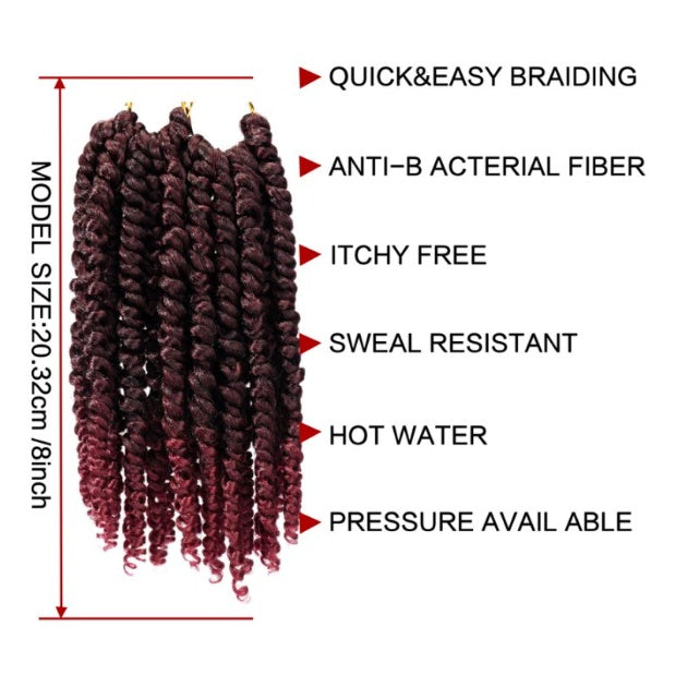 Curly Crochet Braid 2X SPRING