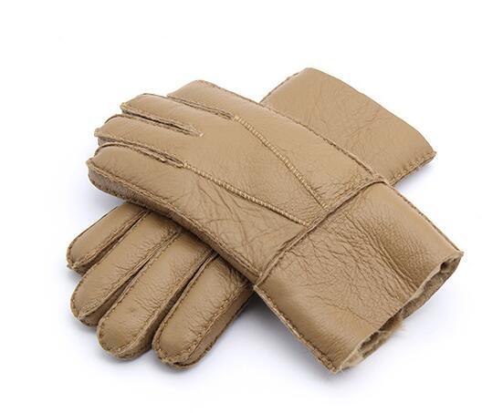Men's Sheepskin Fur Gloves