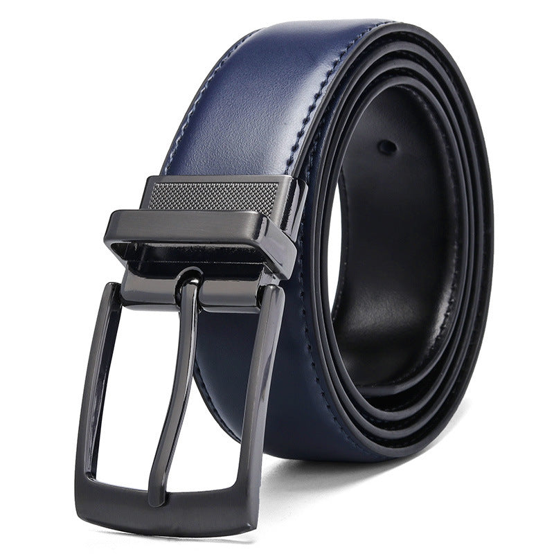 Men's Rotating Pin Buckle Belt