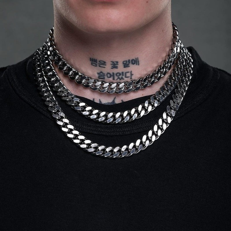 Men's Luxury Elegant Gold Color Chain Necklace