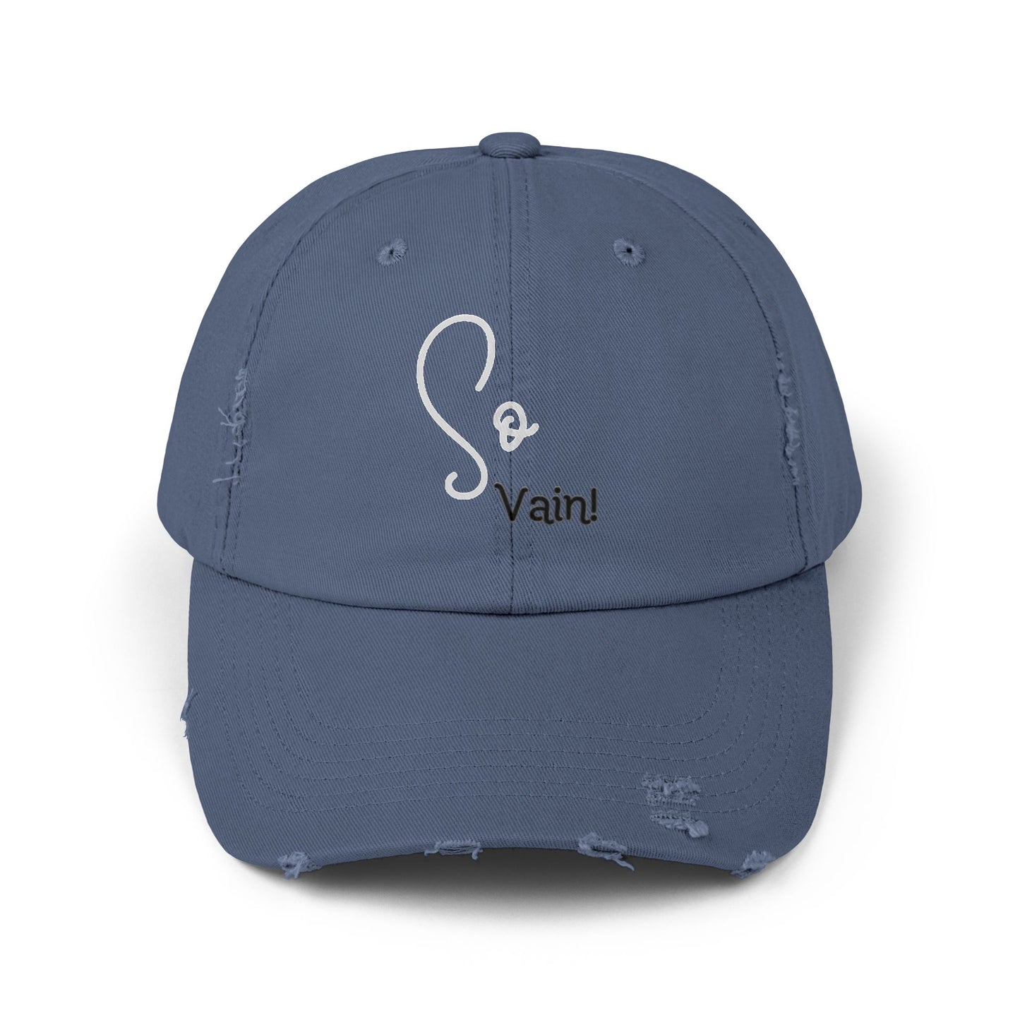 So vain Unisex Distressed Cap