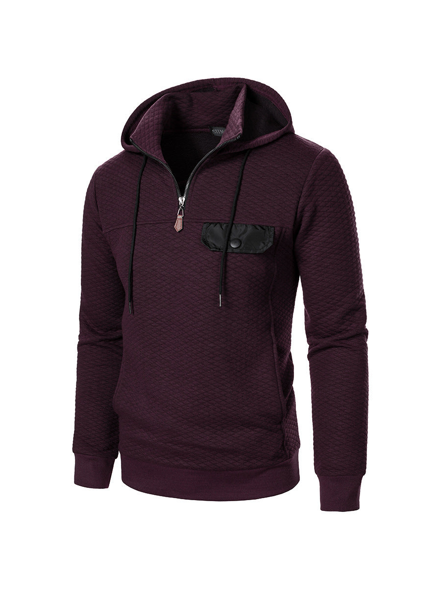 Men's Simplicity Trendy Loose Hooded Sweater