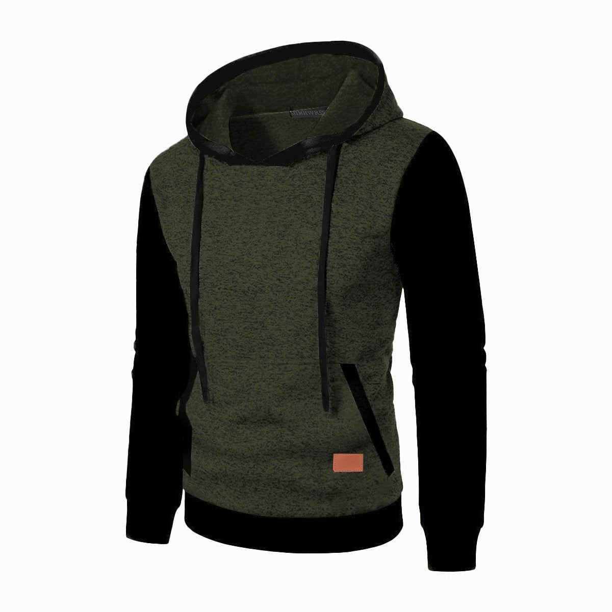 Men's Casual Jacquard Hooded Sweater