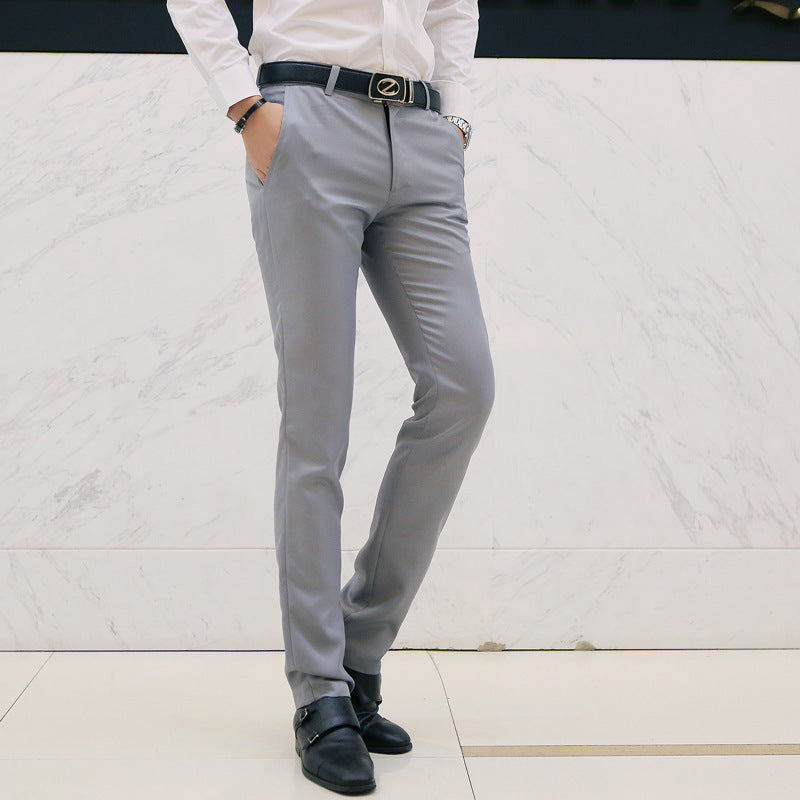 Men's Business Casual Slim-fit Pants