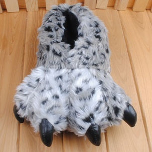 Warm Leopard Slippers