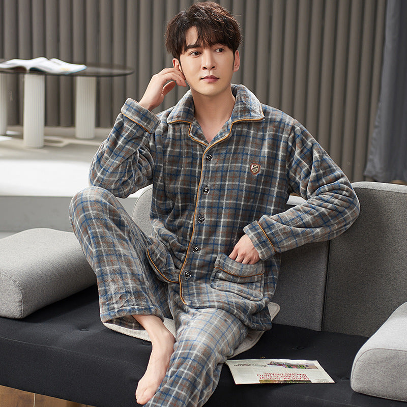Men's Thick Pajamas