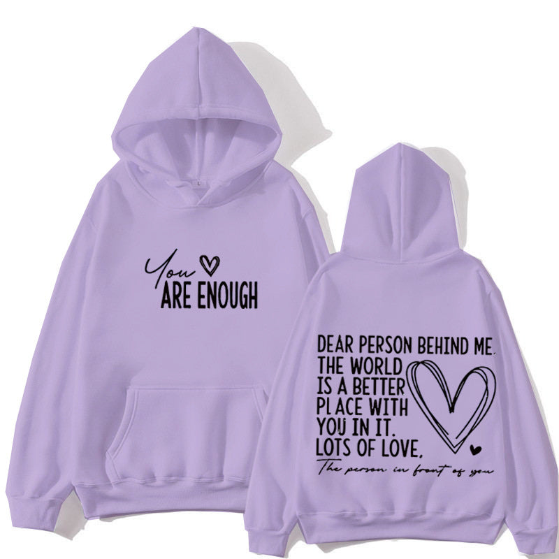 Men's "You Are Enough" Hoodies