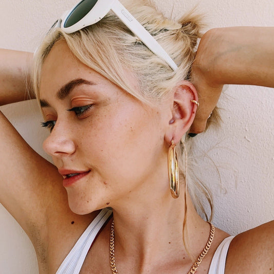 Large All Day Hoops by Views & Co