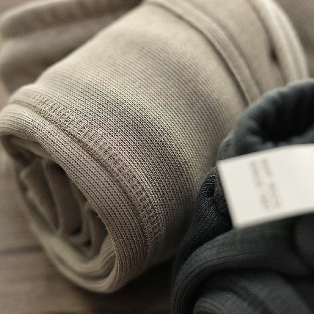 Men's Japanese-style Retro Knitted Loose Shorts