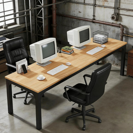 Rectangle Executive Desk, Office Desk by GJG Denim