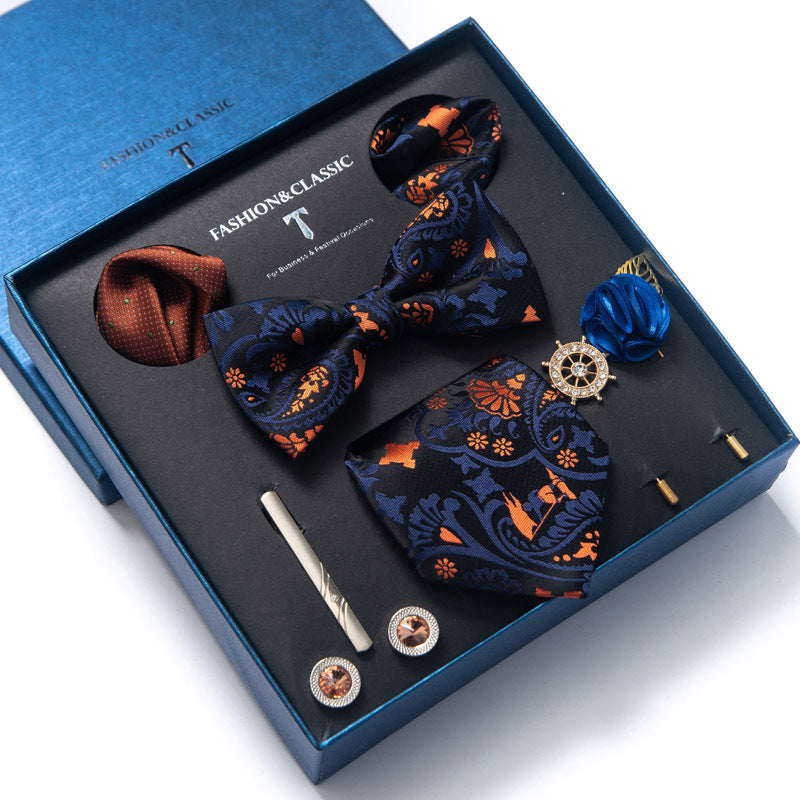 Men's 8-piece Tie Set