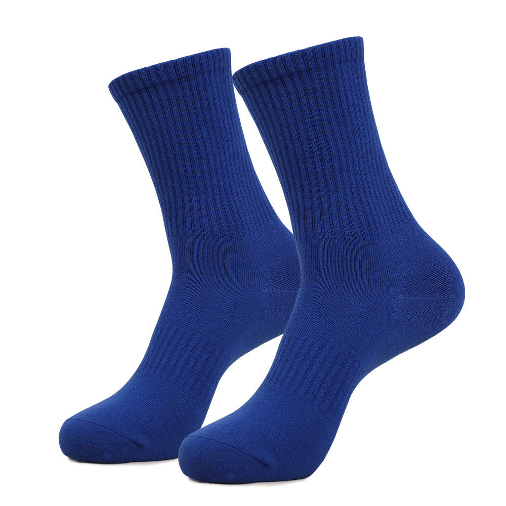 Men's Mid-calf Combed Cotton Athletic Sweat-absorbent Breathable High-pass Non-stuffy Socks