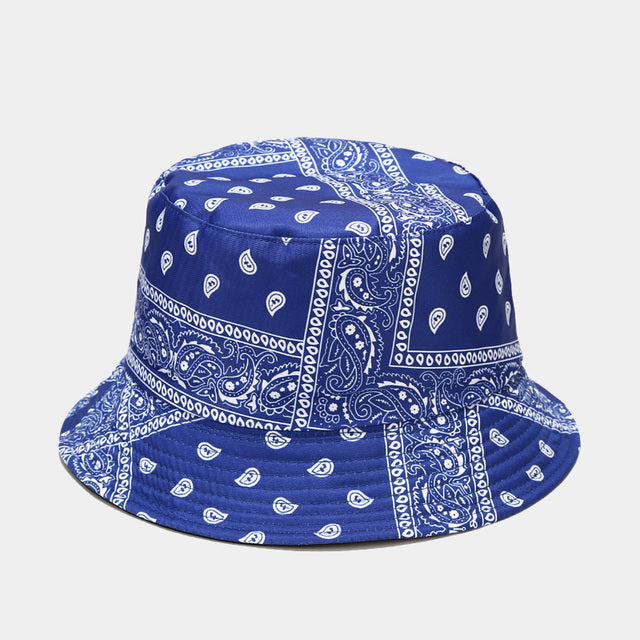 Men's Bandana Printed Bucket Hat