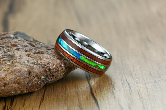 Tungsten Steel Ring For Men