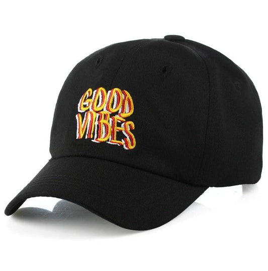 "Good Vibes" Baseball Cap by GJG Denim