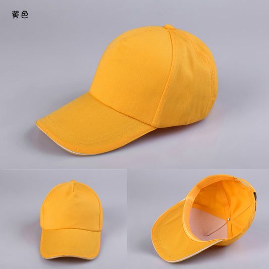 Cotton Custom Color Blank Baseball Cap For Men
