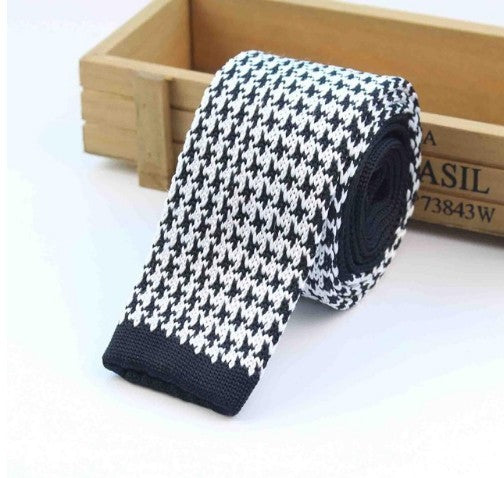 Men's Knitted Leisure Striped Ties
