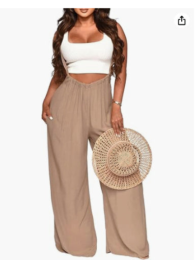 sleeveless Casual Jumpsuit