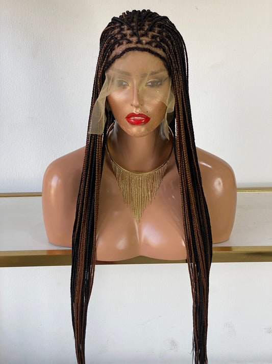 Ready To ship- Knotless Full lace Mix color