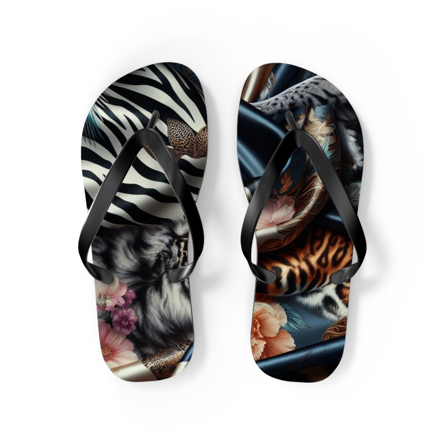 Boho Chic Flip Flops - Trendy Summer Footwear for Beach Days, Pool Parties, Casual Outings, Vacation Essentials, Gift for Her