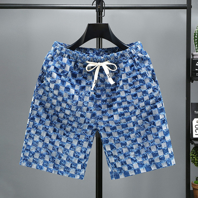 Plus-sized Plus Size Men's Summer Loose Shorts