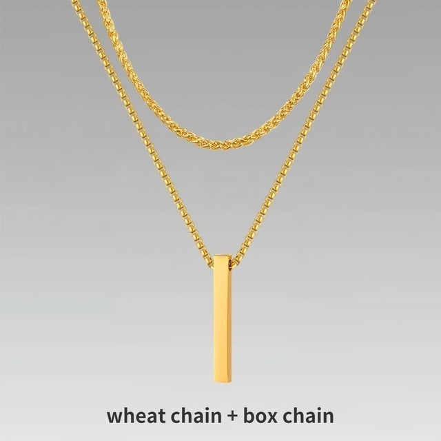 Men's Crystal Necklace