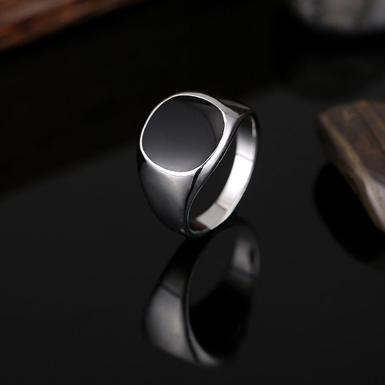 Men's Classic Smooth Zinc Alloy