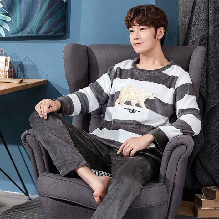 Men'sl Fleece Pajamas