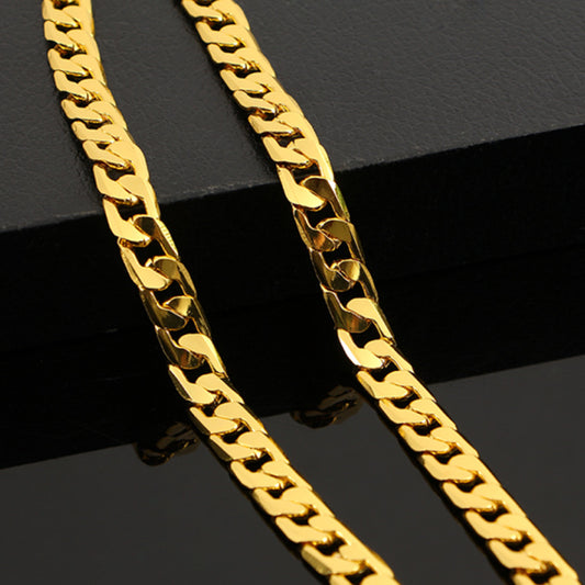 Men's Flat Link Chain