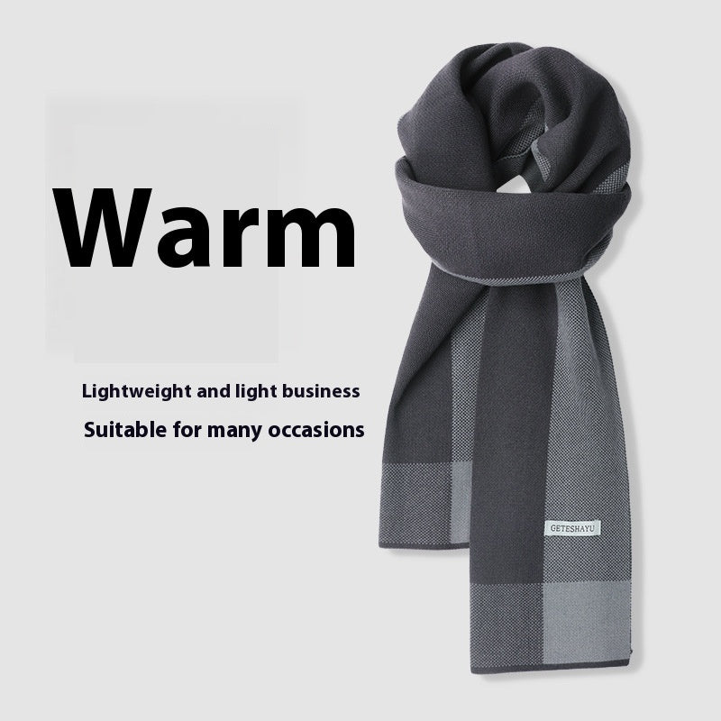Men's Windproof Neck Protection Scarf
