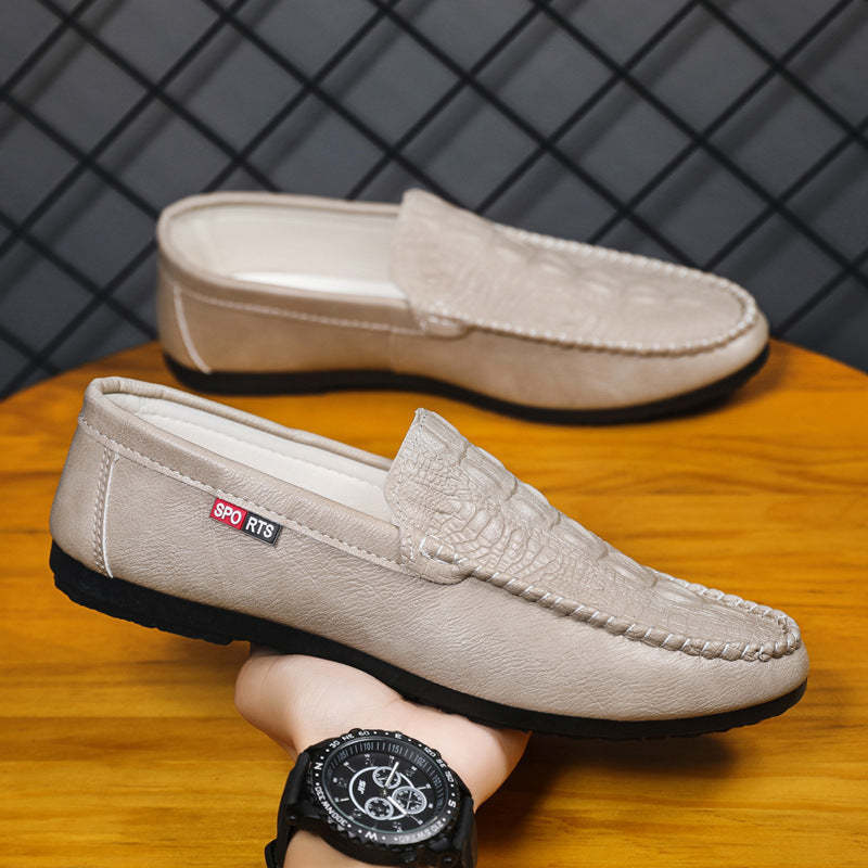Men's Slip-on Casual Pattern Shoes