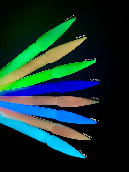 Glow In The Dark Acrylic Powder by 2Cute Nails