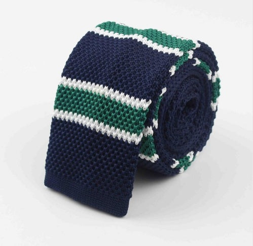 Men's Knitted Leisure Striped Ties
