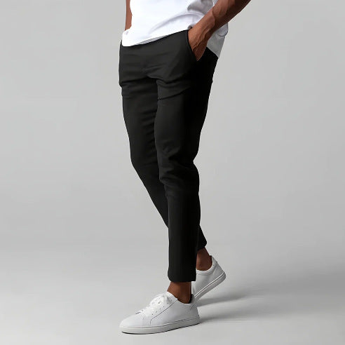 Men's Slim Business Casual Straight Pants