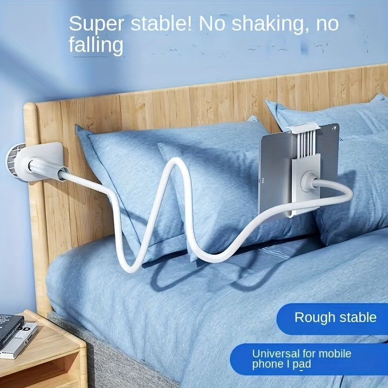 Updated Gooseneck Tablet Holder Stand For Bed 39.4inch Adjustable Flexible Arm Tablets Mount Clamp On Table