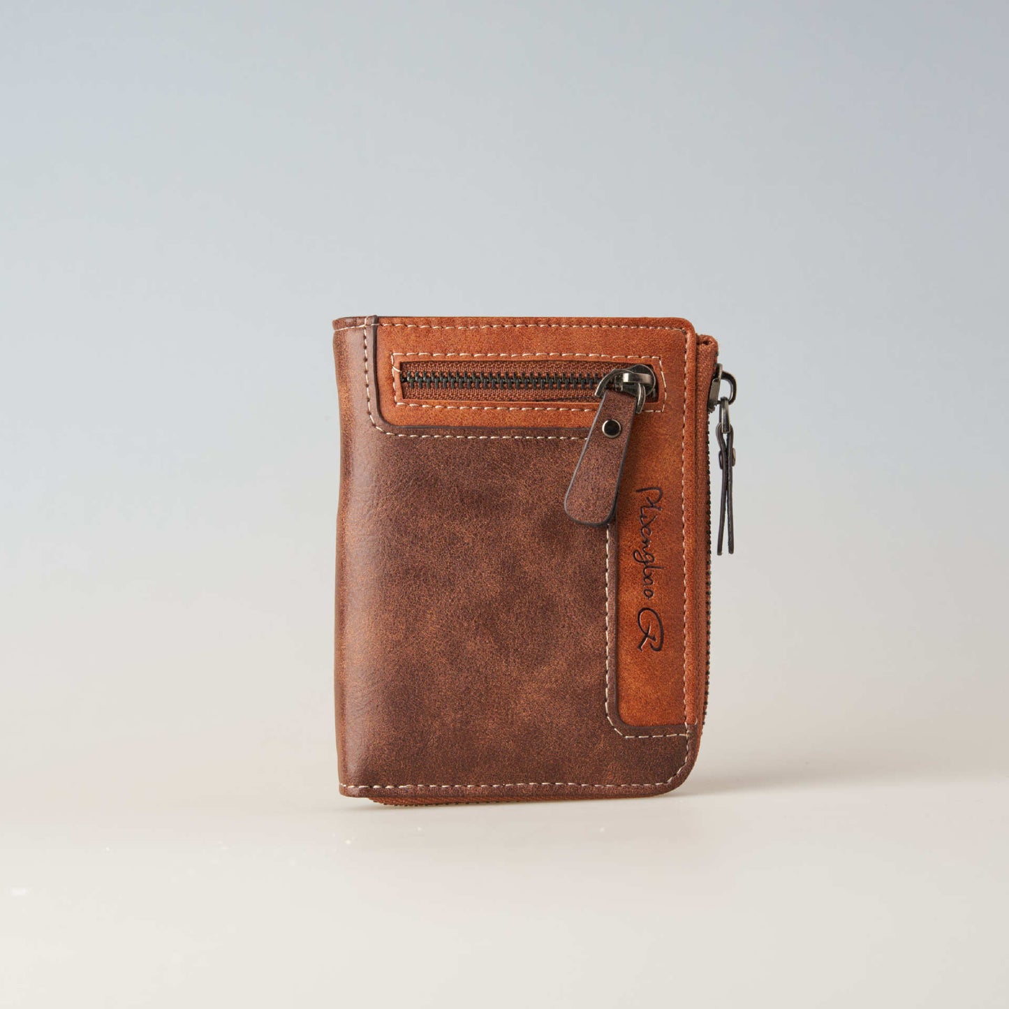 Men's Multi-functional Short Zipper Wallet by GJG Denim