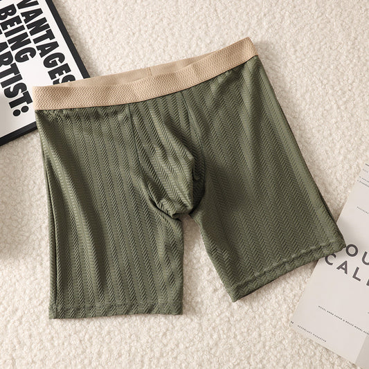 Men's Underwear High Elastic Breathability Lightweight Nylon Jacquard