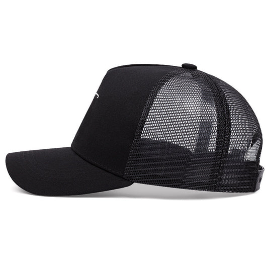 Cross Embroidery Breathable Baseball Cap For Men