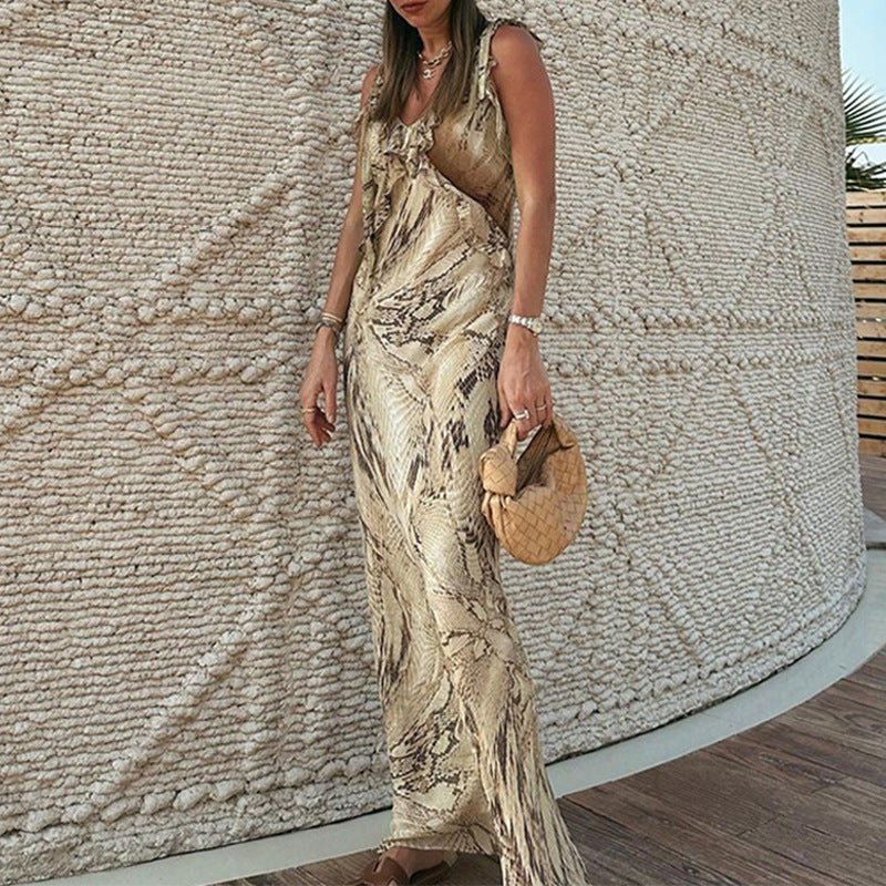 Python Strap Dress