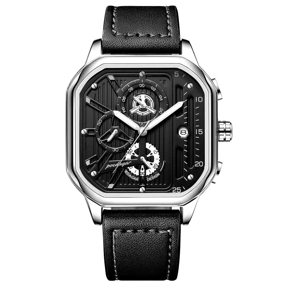 Men's Multifunctiona Belt Style Quartz Watch