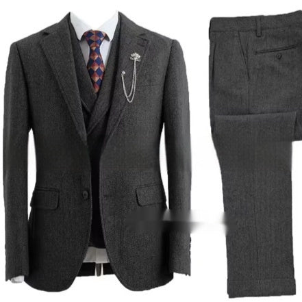 Men's Casual Three-piece Suit