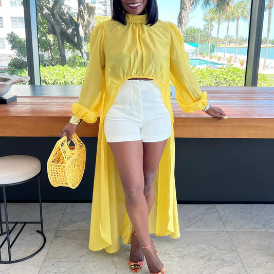 Women's Stylish Loose Plus Size Dress by GJG Denim