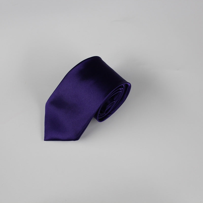Men's 8cm Plain Suit Tie