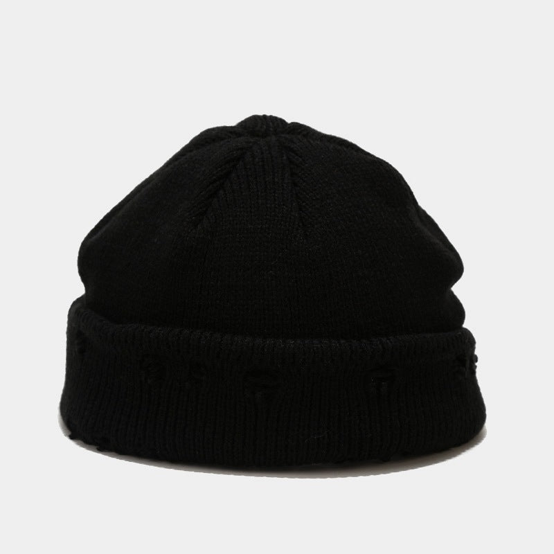 Men's Hole Knitted Beanie
